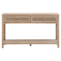 Cane 2-Drawer Console