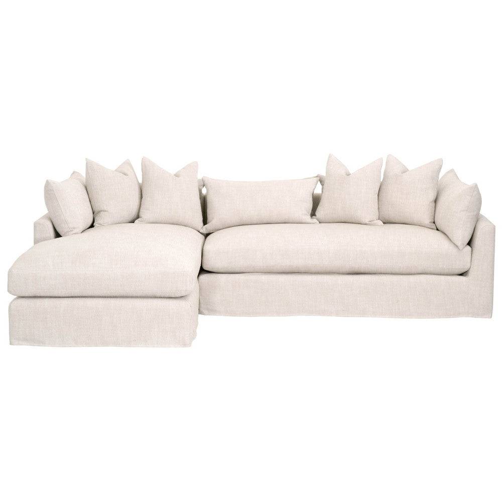 Haven 110" Lounge Slipcover Sectional