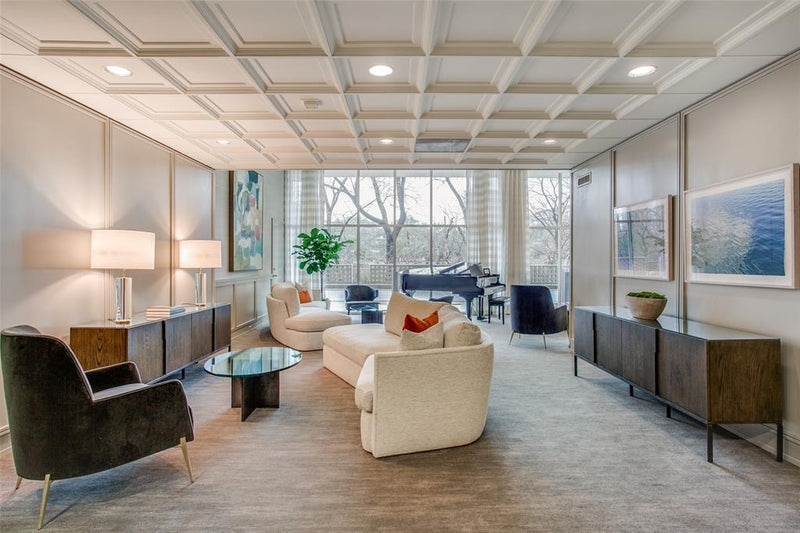 Park Towers Condominiums | Turtle Creek Lobby Remodel | Before & After