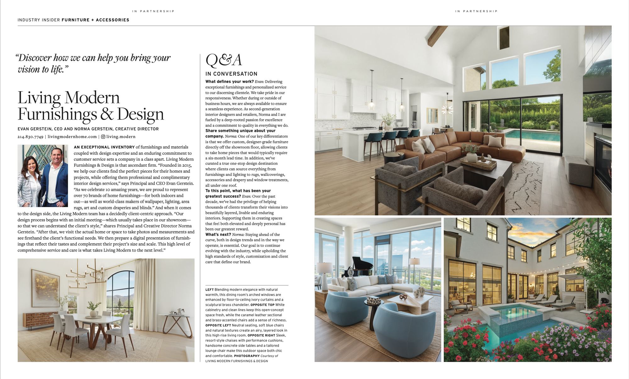 Inside the Conversation: Our Q&A Feature with LUXE Magazine Dallas