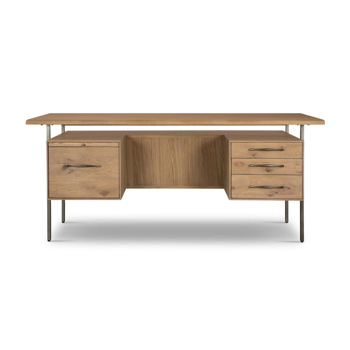 Oak Veneer Desk