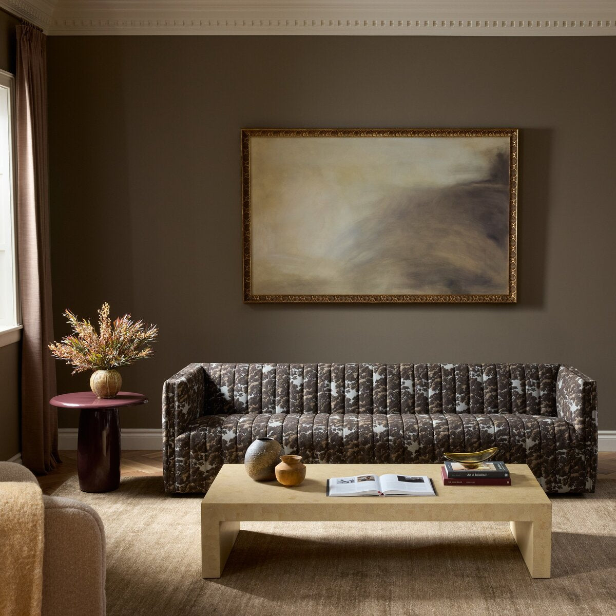 Crypton North Oak Brown Sofa