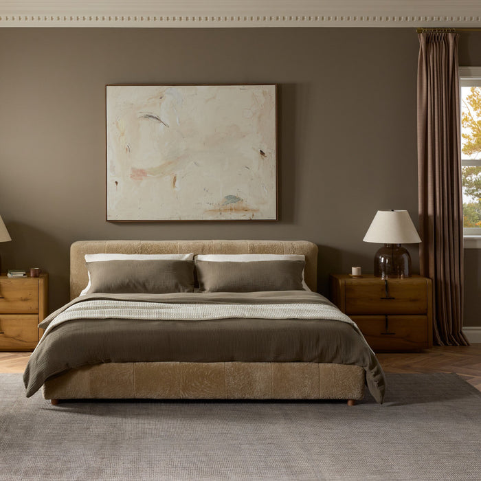 Shearling Queen Size Bed