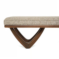 Monterey Bench - Classic Walnut