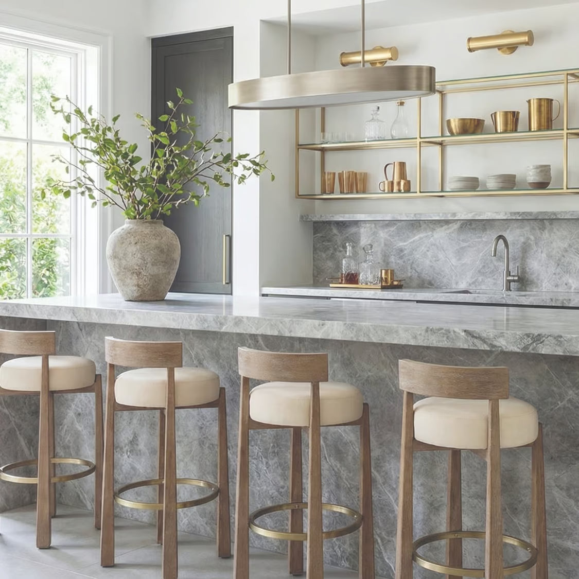 Holden Counter Stool - Autumn Brown