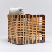 Palms Lounge Chair - Chestnut