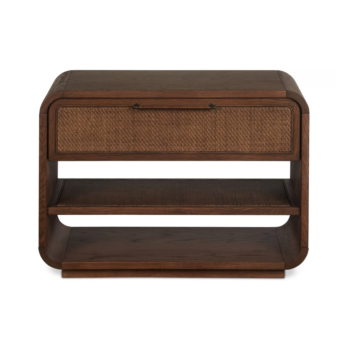 Marsh Large Bedside Chest - Walnut