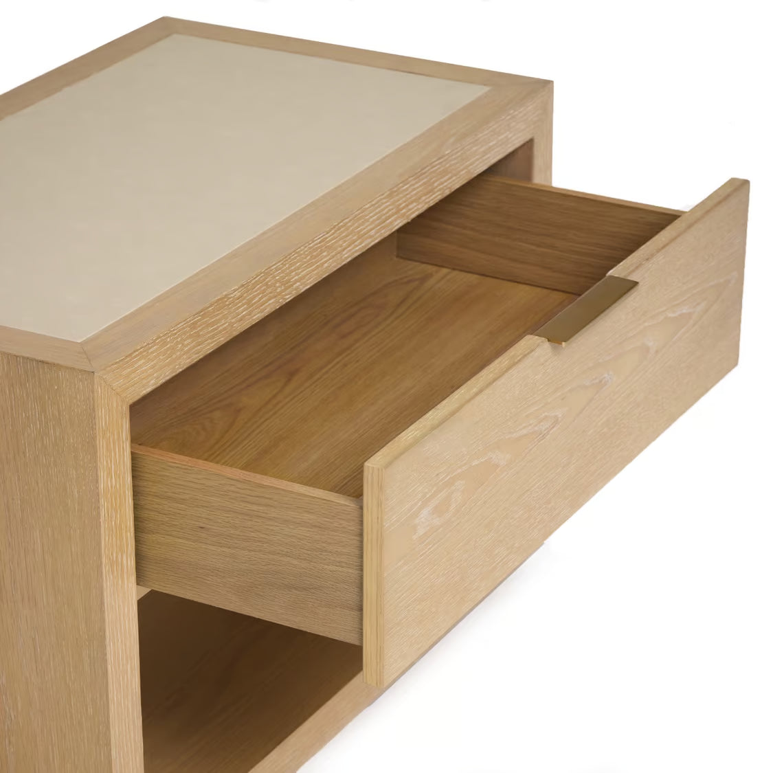 Montaigne Bedside Chest - Saddle