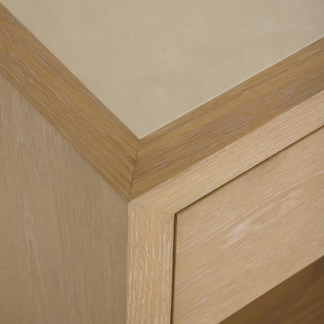 Montaigne Bedside Chest - Saddle