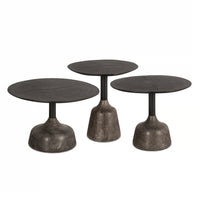 Sacha Small Bunching Coffee Table - Charred