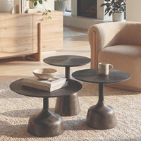 Sacha Large Bunching Coffee Table - Charred