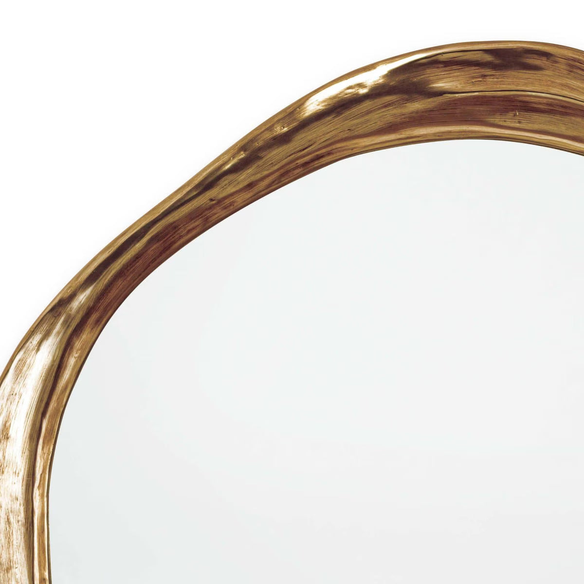 Gold Organic Mirror