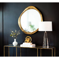 Gold Organic Mirror