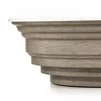 Marble Round Coffee Table