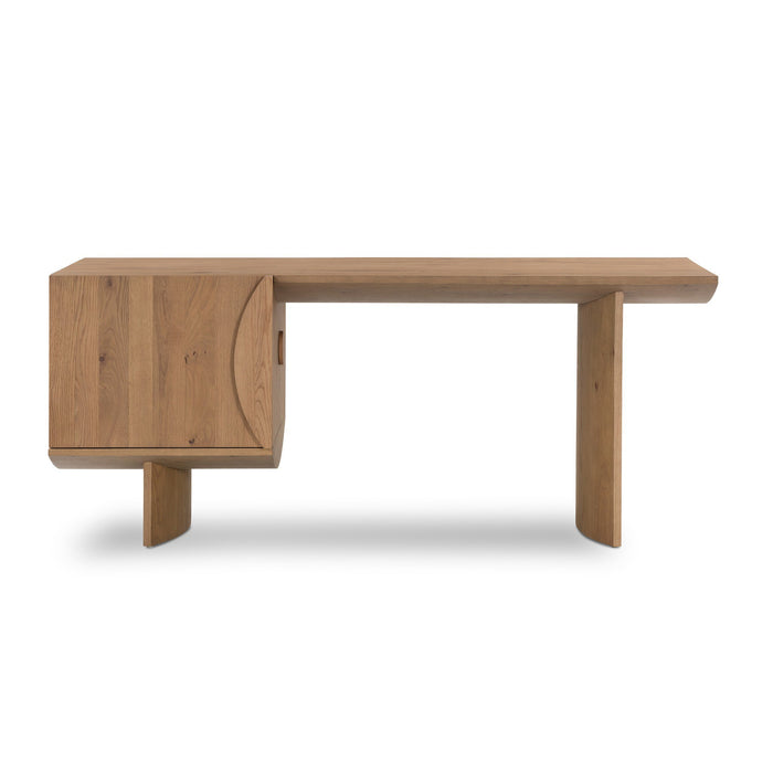 Oak Veneer Desk