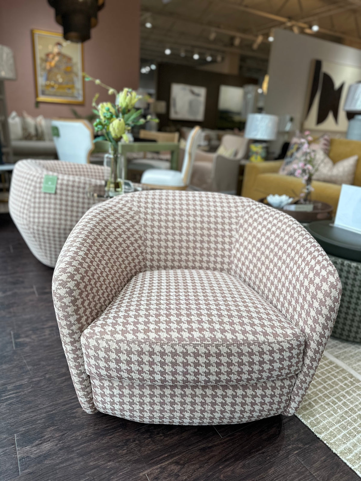 Berger Accent Swivel Chair