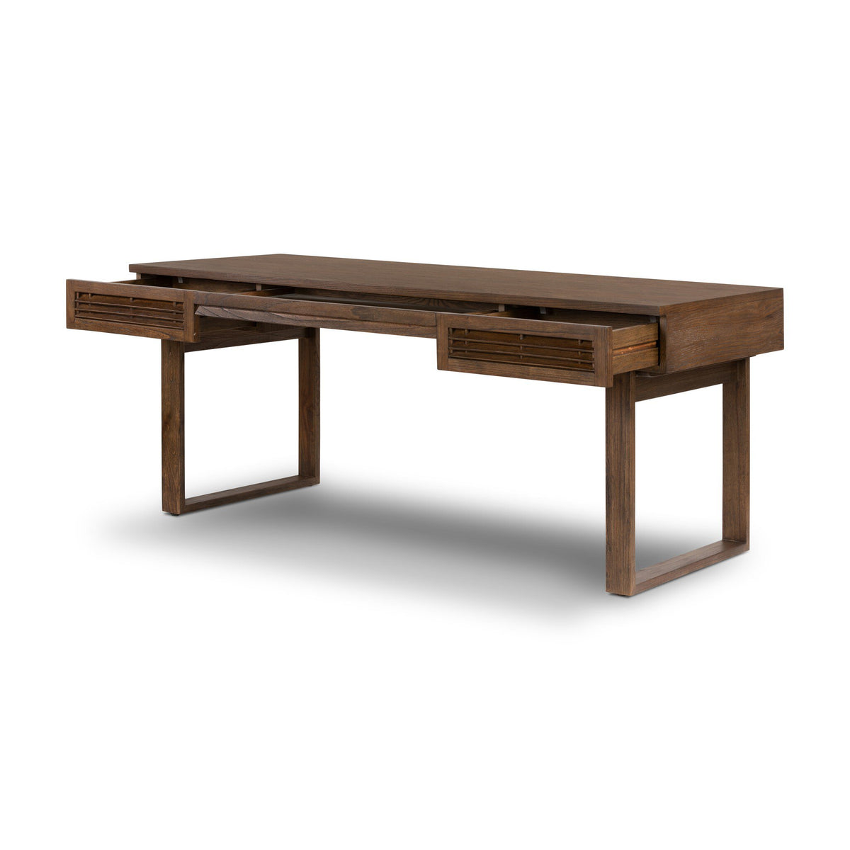 Brown Wood Desk