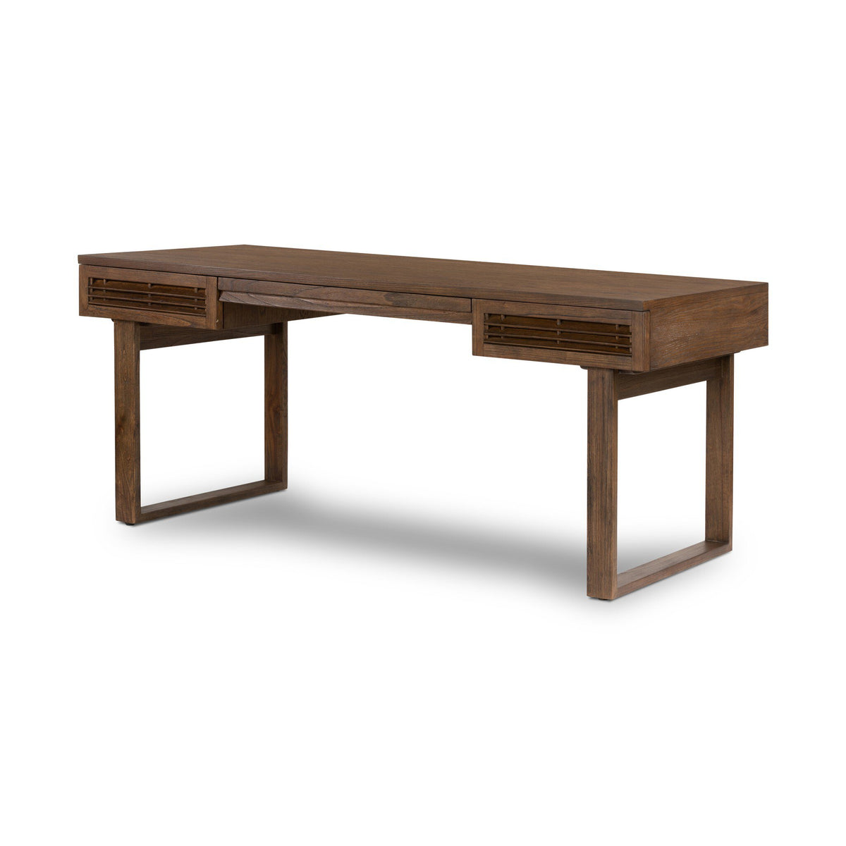 Brown Wood Desk