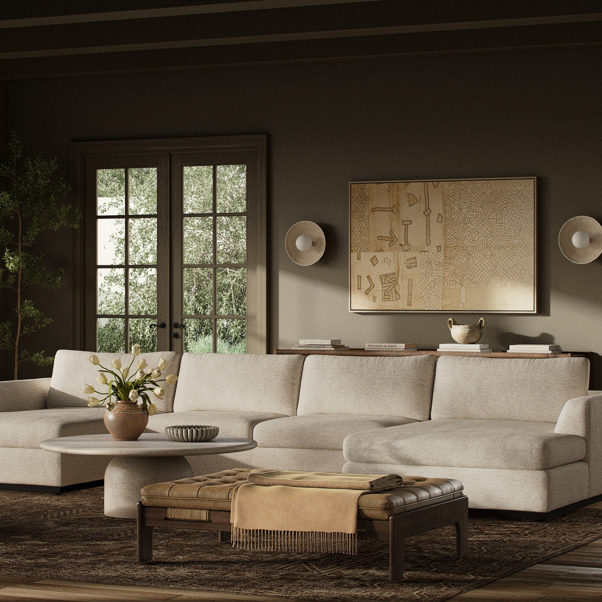 3-Piece U Sectional