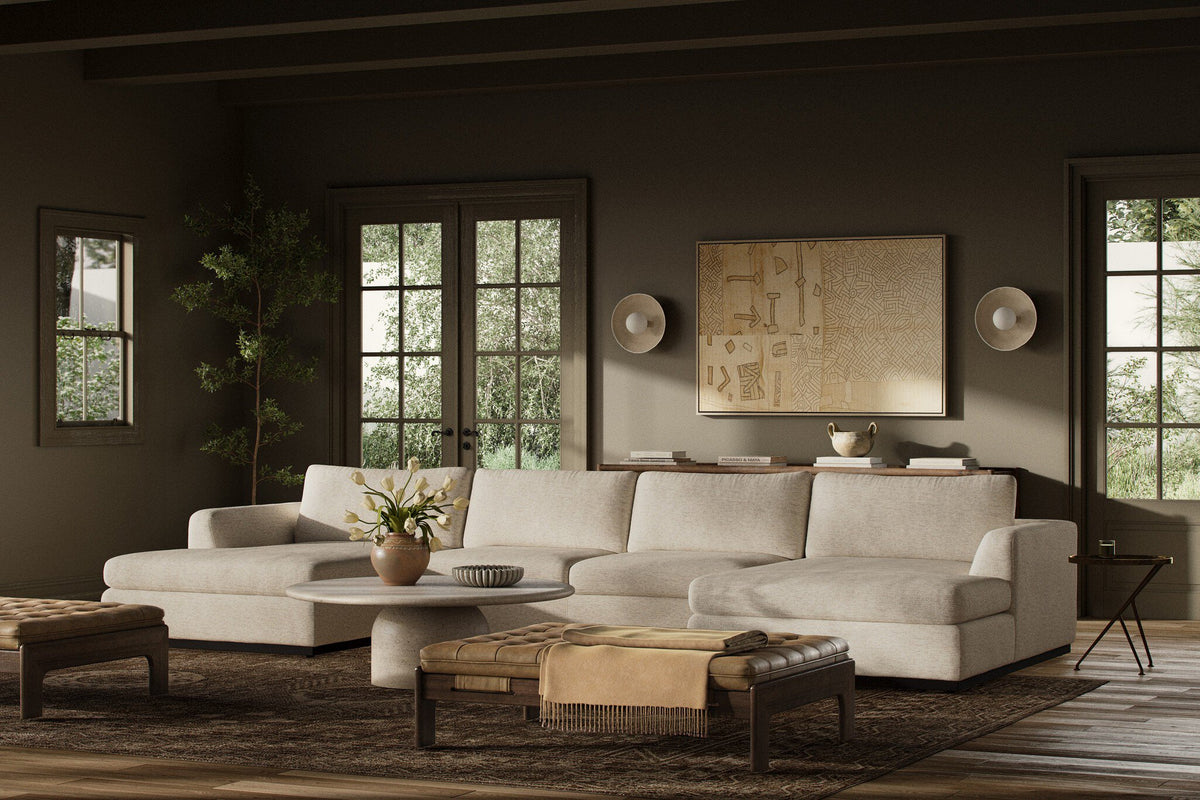 3-Piece U Sectional
