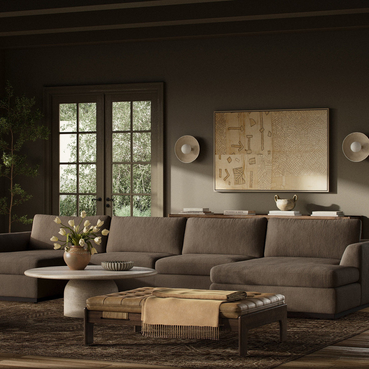 3-Piece U Sectional