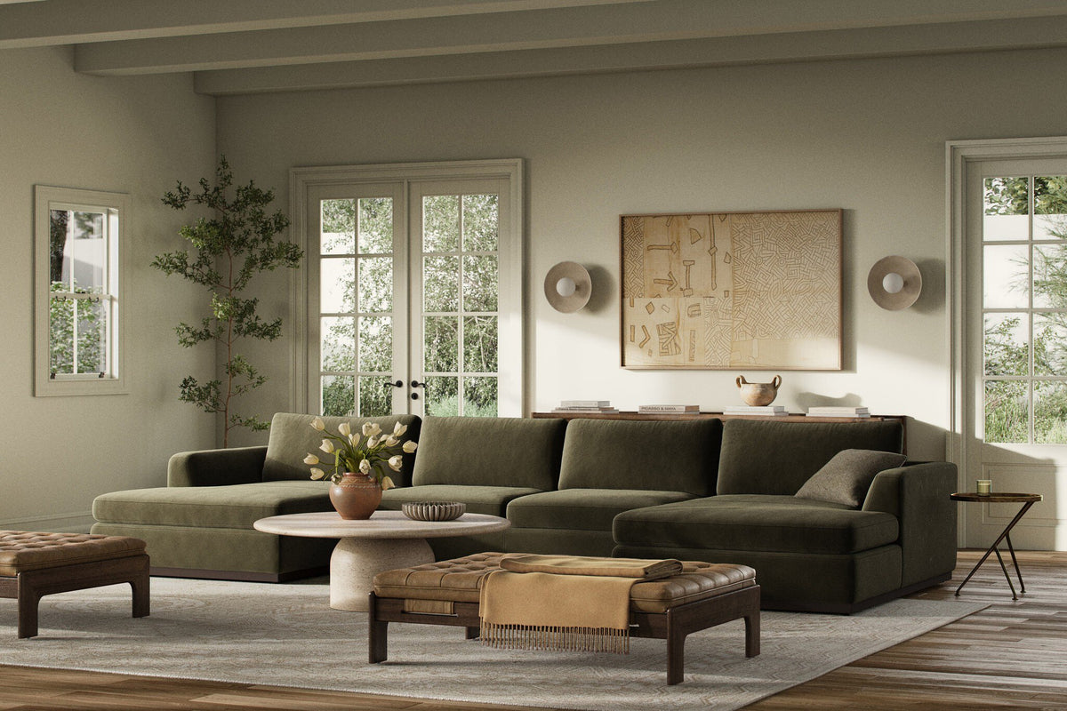 3-Piece U Sectional