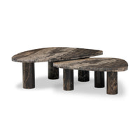 Brown Marble Coffee Table
