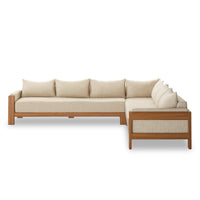 3-Pc Outdoor Sectional