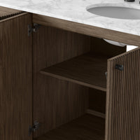 Espresso Oak Double Vanity