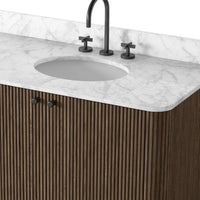 Espresso Oak Double Vanity