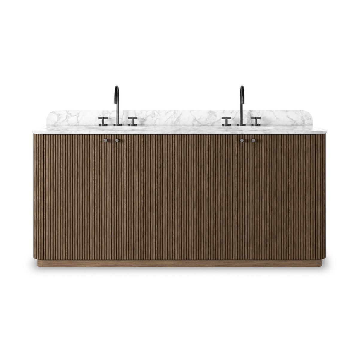 Espresso Oak Double Vanity