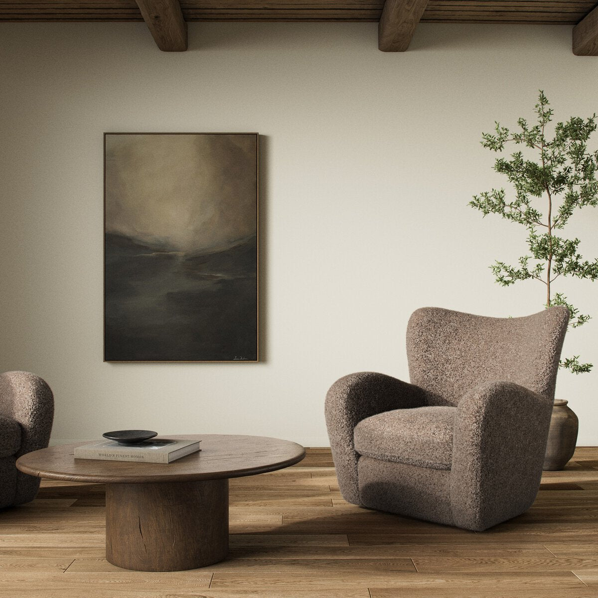 Brun Teddy Lounge Chair