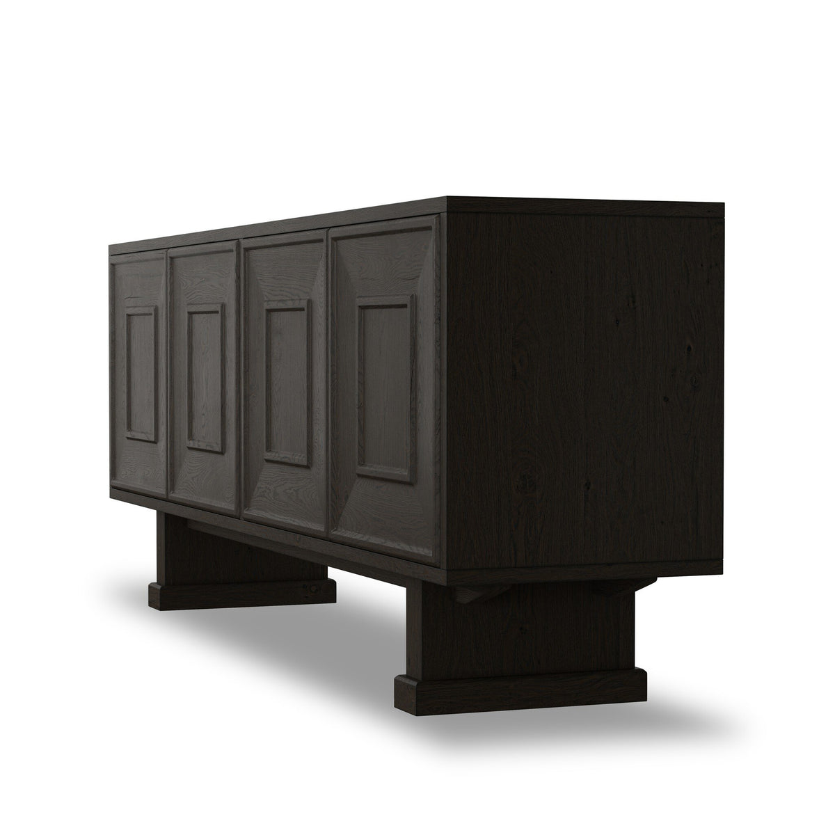 Smoked Black Veneer Sideboard