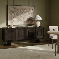 Smoked Black Veneer Sideboard