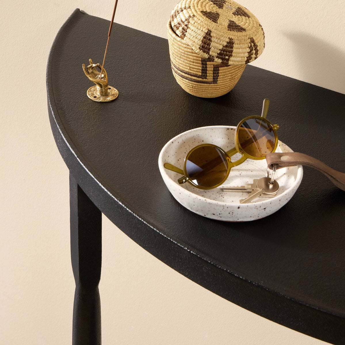 Demilune Console Table