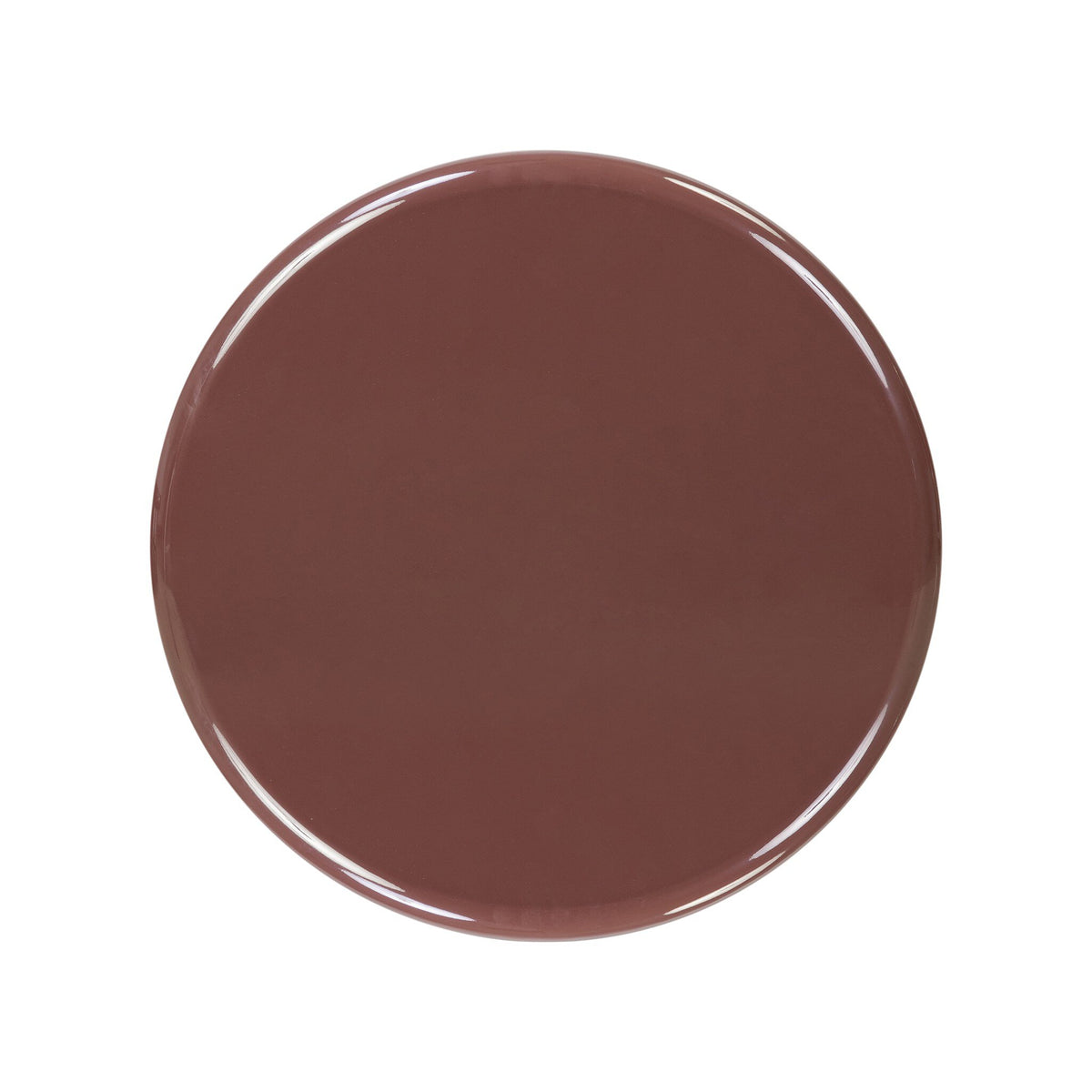 Plum Lacquer End Table