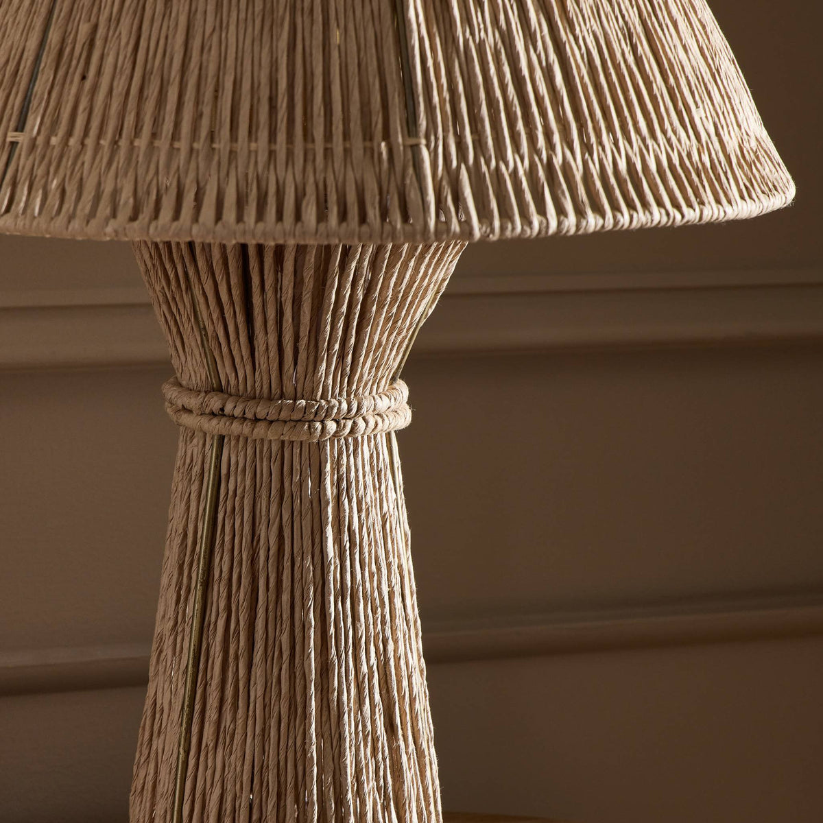Wrapped Table Lamp