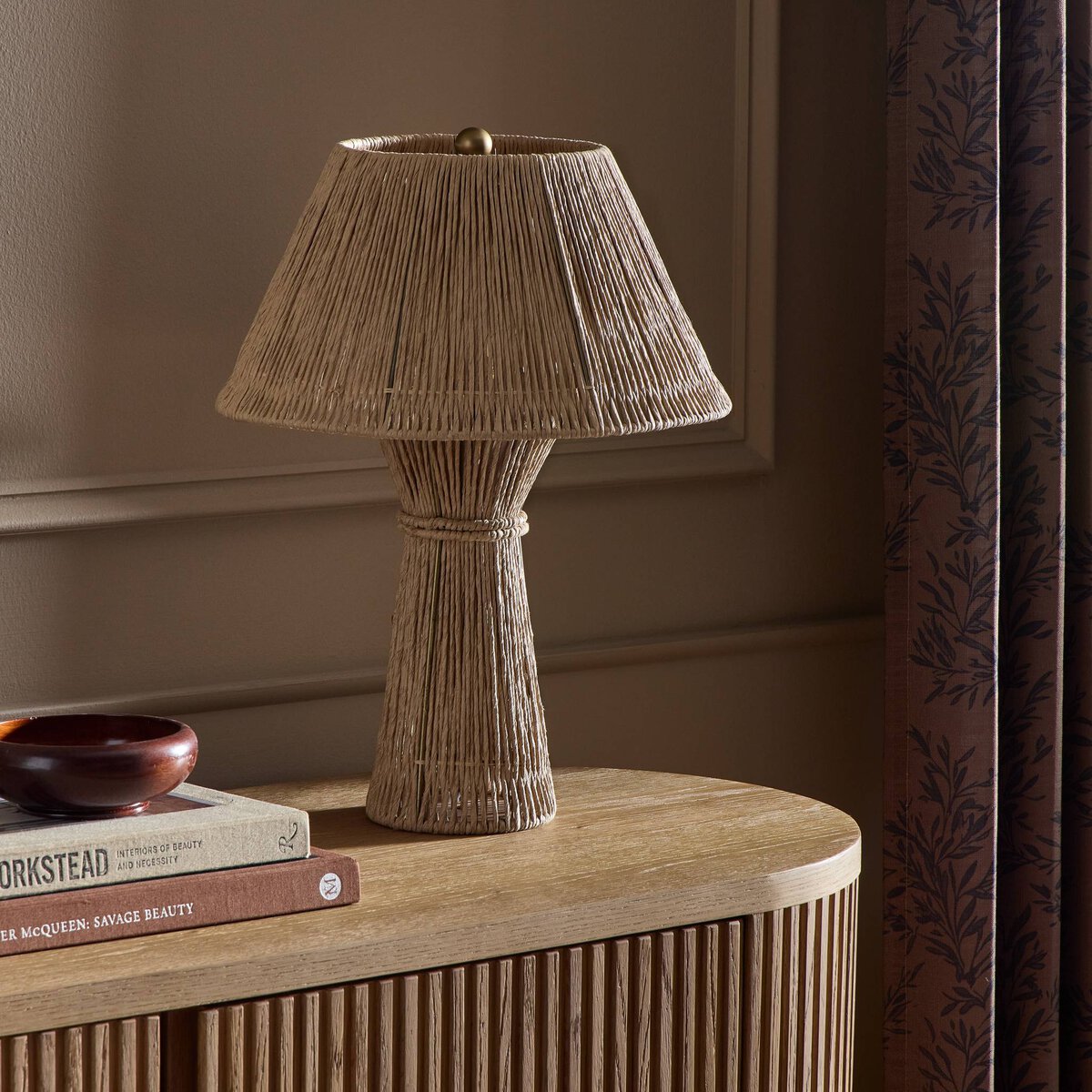 Wrapped Table Lamp