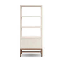Woven Raffia Bookcase