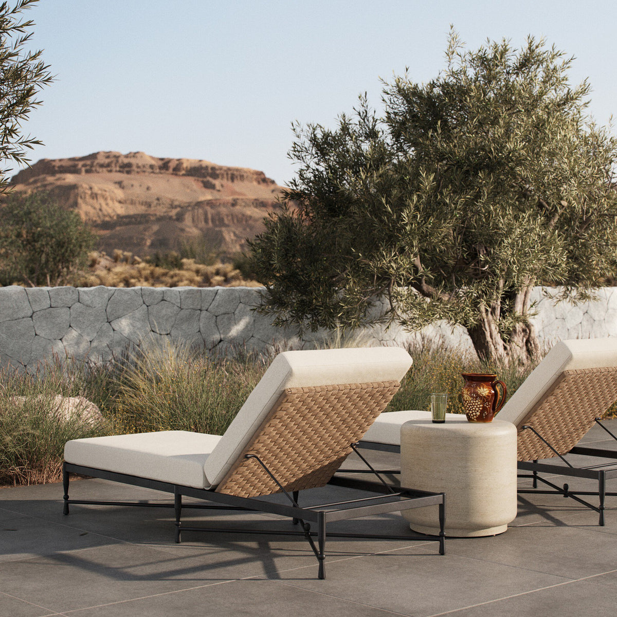 Byron Outdoor Chaise