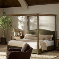 Olive Canopy Bed