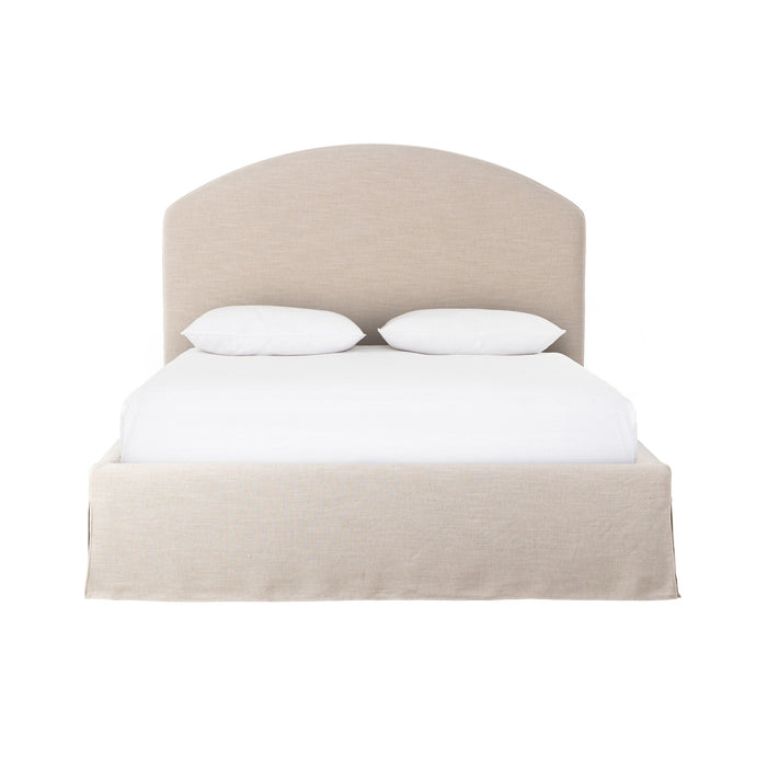 Slipcover Almond Bed