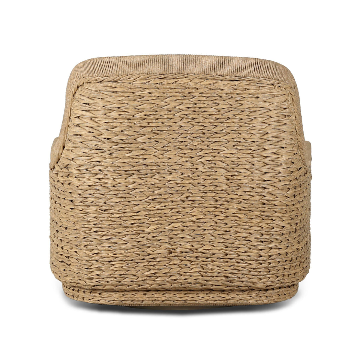 Braided Outdoor Swivel Chair