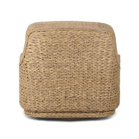 Braided Outdoor Swivel Chair