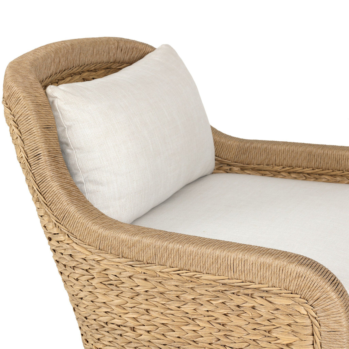 Braided Outdoor Swivel Chair