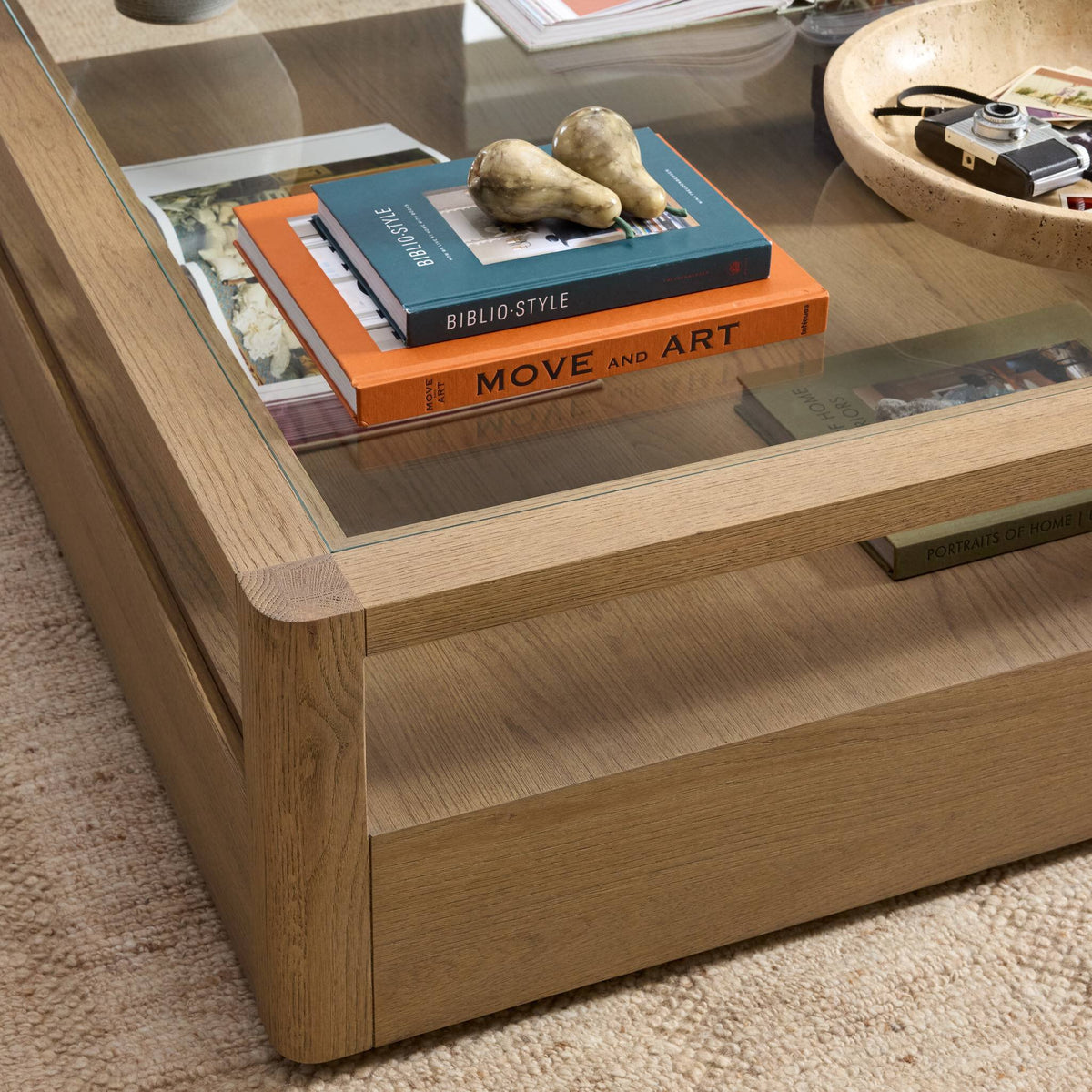 Square Storage Coffee Table
