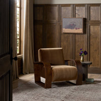 Mappa Burl Lounge Chair
