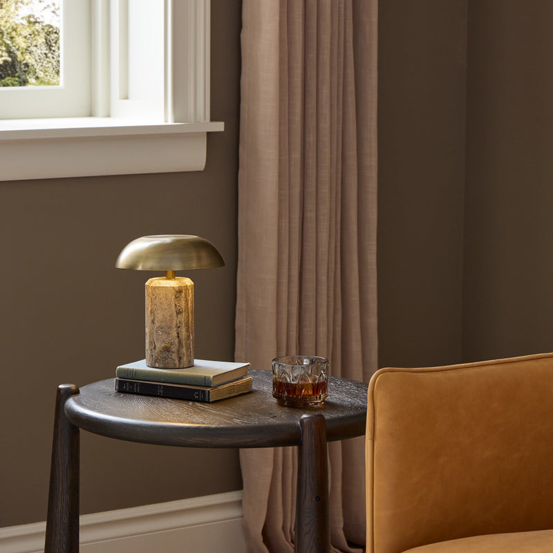 Travertine Cordless Table Lamp