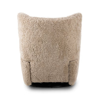 Shearling Swivel Recliner