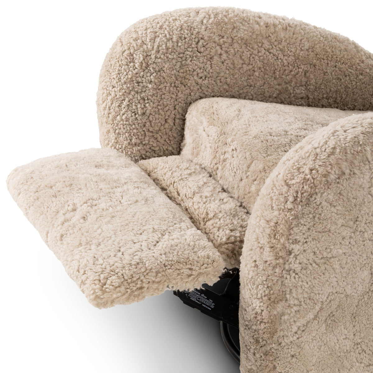 Shearling Swivel Recliner